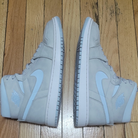 Men's Gray High-Top Sneakers - Picture 4 of 10